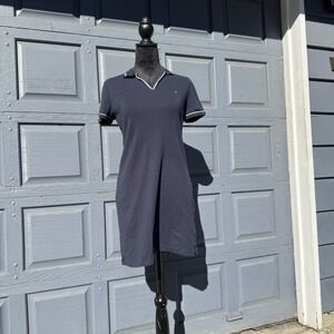 Tommy‎ Hilfiger Polo Dress Womens Small Short Sleeve Collared Casual Preppy!